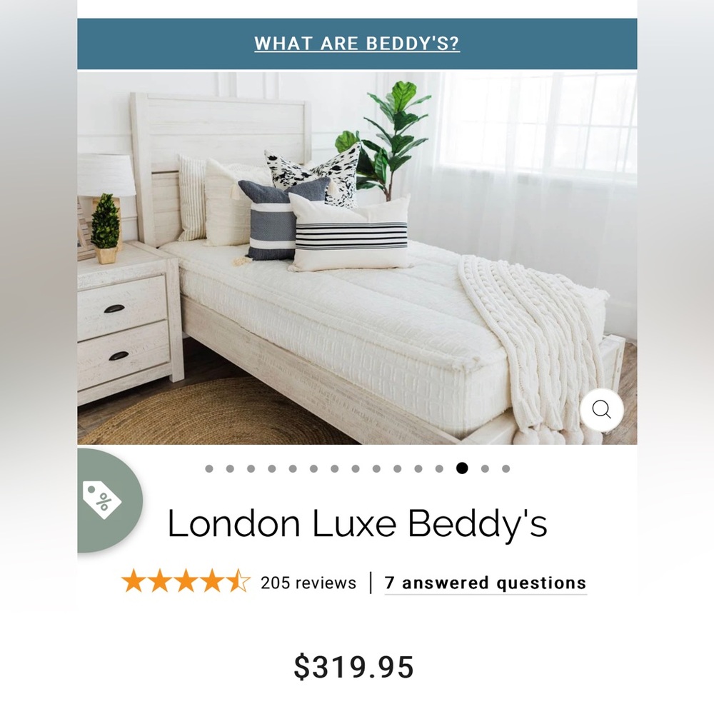 Beddy’s - Zipped Bedding - Twin - London Luxe Beddy’s